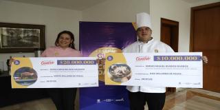 Ganadores del concurso de gastronomía Bogotá Sabe A Centro 2023 
