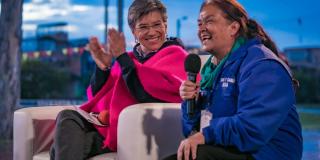 Alcaldesa en localidad de Bosa