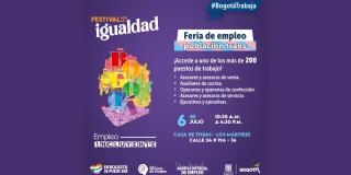 Feria de empleo para población trans este 6 de julio en Los Mártires 