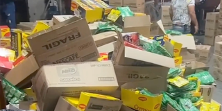 Video: Policía recuperó mercancía hurtada avaluada en $200 millones 