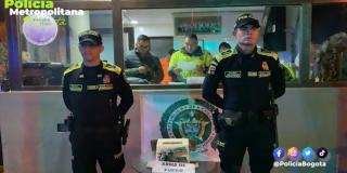 Delincuente resultó lesionado al intentar herir a policía en Bogotá