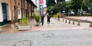 Inicio de obras de renovación en Usaquén para mejorar espacio peatonal