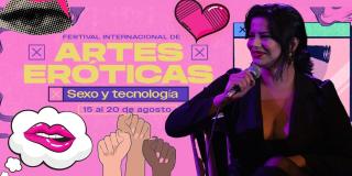 Entrevista con Amaranta Hank, invitada al  Festival de Artes Eróticas