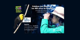 Jornada de monitoreo de diversidad por cumpleaños de Bogotá 5 agosto 