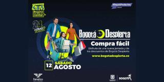 Jornada de Bogotá Despierta este sábado 12 de agosto en Bogotá 