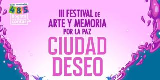 Del 23 al 26 de agosto se realiza III Festival de Arte y Memoria 