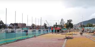 Avance de la obra de la avenida Laureano Gómez en Bogotá