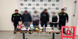 Policía halló inmueble usado para la fabricación de estupefacientes en Usaquén 