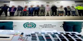 Cayó la banda 'Entre nubes' y otros resultados de seguridad del 22 al 25 agosto