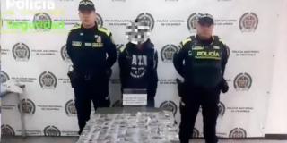 Policía capturó a hombre por comercializar estupefacientes entornos escolares 