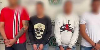 Policía captura a 4 hombres: se hacían pasar como integrantes del Tren de Aragua