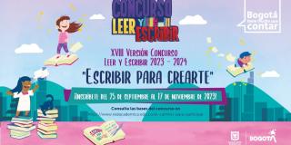 Bogotá: Inscripciones para el Concurso Leer y Escribir 2023 - 2024 