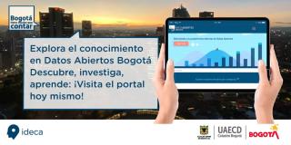 Portal de Datos Abiertos de Bogotá colecciona más de 2.200 datos 