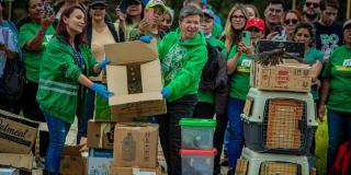 49 Animales silvestres liberados en Lagos de Torca, norte de Bogotá