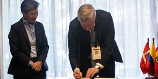 Bogotá y Copenhague firman Memorando para la sostenibilidad ambiental