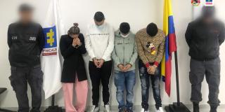 Judicializadas 4 presuntos integrantes de banda de apartamenteros en Bogotá