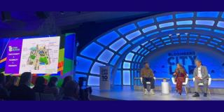 Bogotá presented the Apples of Care at Bloomberg CityLab 2023