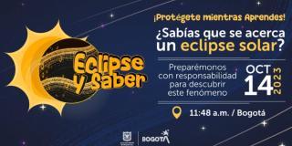 Sigan estas recomendaciones para ver el eclipse del 14 de octubre 