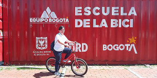 Conoce la historia de Rocío Perdomo en la Escuela de la Bicicleta IDRD