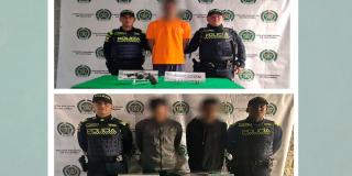 Video: Policía capturó a tres hombres por porte ilegal de armas en Engativá