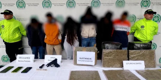 Capturadas 9 personas e incautadas más de 489 kilos de estupefacientes en Bogotá