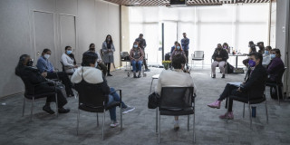 Personas reunidas