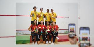 Bogotá, el mejor equipo de Squash del país en los Juegos Nacionales