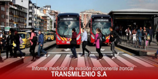 Movilidad:Línea base de evasión de TransMilenio se ubica en el 15,32% 