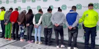 ¡Cayeron ‘Los coletos’! Vendían estupefacientes en Kennedy, Suba y C. Bolívar 