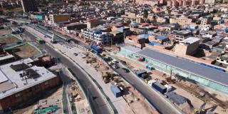 Así va la obra de la extensión de la avenida Caracas en Bogotá