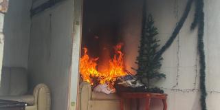 Previene incendios domésticos en esta temporada Navideña y de Fin de Año