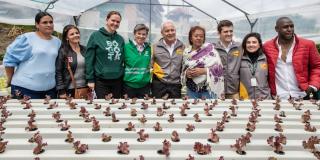 Alcaldía y Fundación Éxito entregaron la primera Terraza Verde de Bogotá