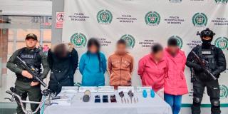 Cayeron 'Los elenos’, extorsionaban a comerciantes de Kennedy, Bosa y C. Bolívar