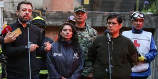Distrito continúa con labores de mitigación del incendio en Cerros Orientales