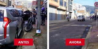 Agentes Civiles de Tránsito despejaron las vías en Barrios Unidos 