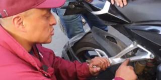 Así fue como autoridades impidieron la venta de moto hurtada en Los Mártires