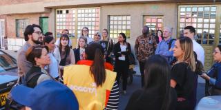 U.S. Delegation Visits One of Bogotá's 21 Care Blocks 