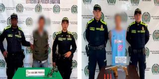 Capturados 2 hombres por porte ilegal de armas de fuego en Puente Aranda y Bosa 