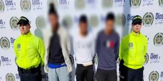 Cayeron ‘Los lobos’ extorsionaban a comerciantes en el sur de Bogotá 