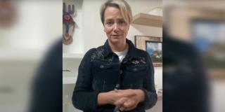 Compromiso de Isabel Segovia por la educación de Bogotá 