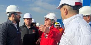  Contraloría visitó obras del patio taller de Línea 1 Metro de Bogotá