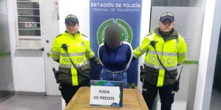 Policía frustra intento de fuga de mujer con prisión domiciliaria en Bogotá