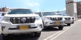 Policía recuperó cuatro camionetas hurtadas de la UNP 