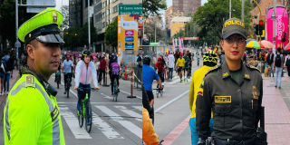 400 policías garantizan seguridad durante el Tour Colombia 2024 en Bogotá