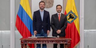 Alcalde Galán posesionó a Eduardo Mazuera como nuevo director del IDPC