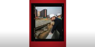 El alcalde Mayor de Bogotá, Carlos Fernando Galán