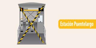 Movilidad: Cierre de vagón en estación de TransMilenio Puentelargo