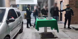 Policía frustró hurto de vehículo y capturó a tres personas en Engativá 