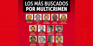 ¡Más buscados por multicrimen en Bogotá! $50 millones de recompensa por cada uno
