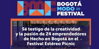 Hecho en Bogotá en el Festival Estéreo Picnic del 21 al 24 de marzo